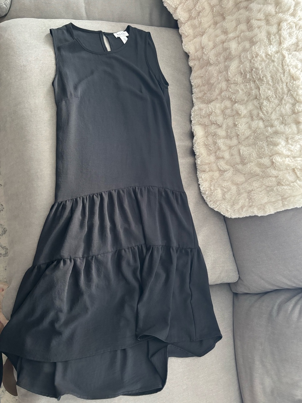 Nicole Miller Sleeveless Tiered Dress